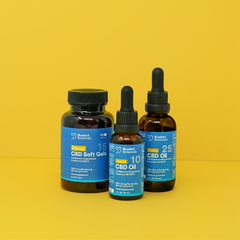 CBD products displayed—oils, gummies, and wellness supplements for relaxation, sleep, and overall natural health support.