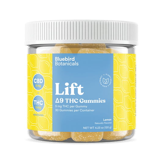 Lift Gummies - Lemon | 5mg Delta-9 THC + 5mg CBD