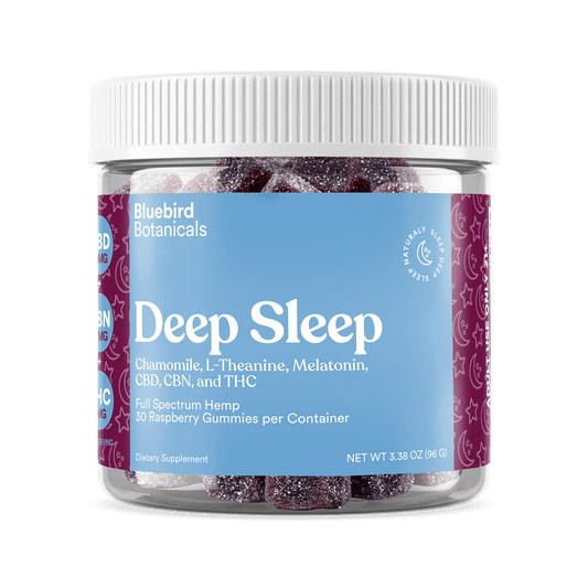 Deep Sleep Gummies | 50mg CBD + 20mg CBN + 3mg Delta-9 THC