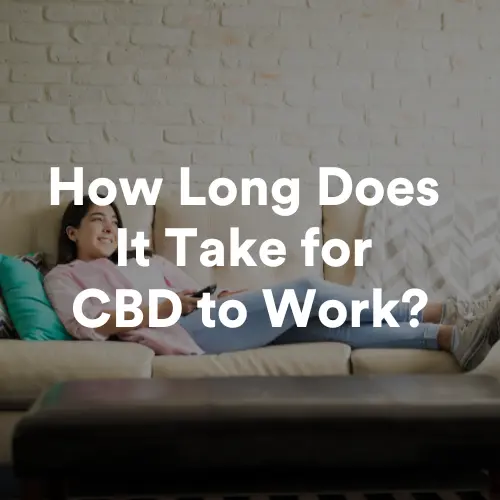 How Long Does It Take for CBD to Work?