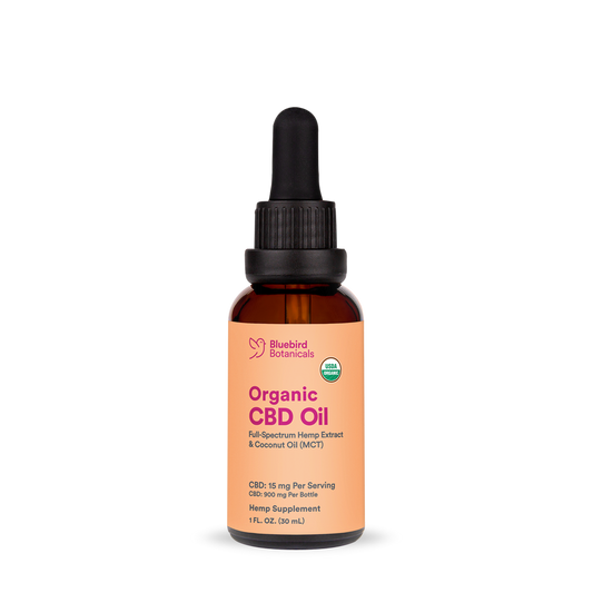 Organic CBD Oil Hemp Extract Oil Bluebird Botanicals 1oz - $49.95