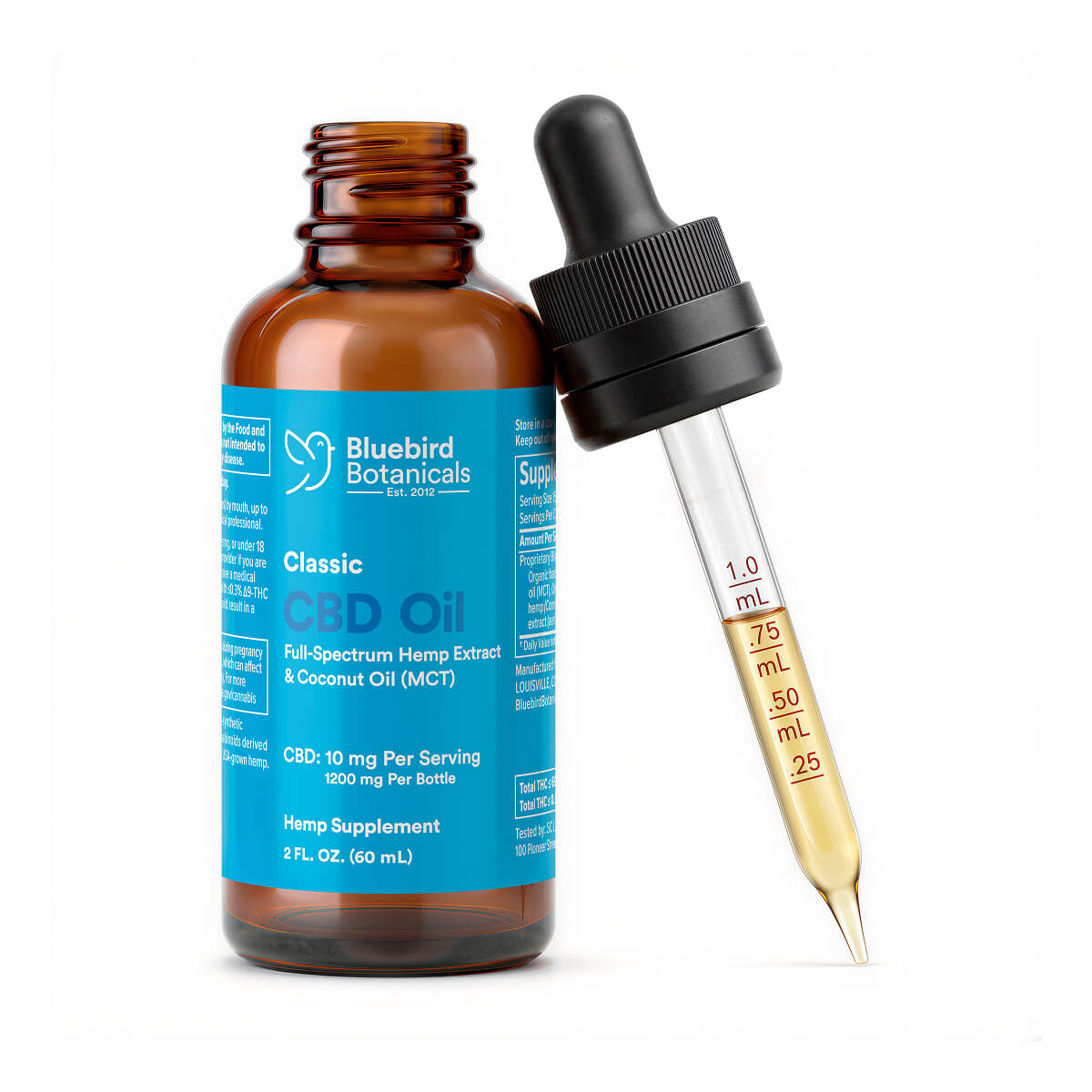 Classic CBD Oil | 10 mg & 25 mg CBD Tincture