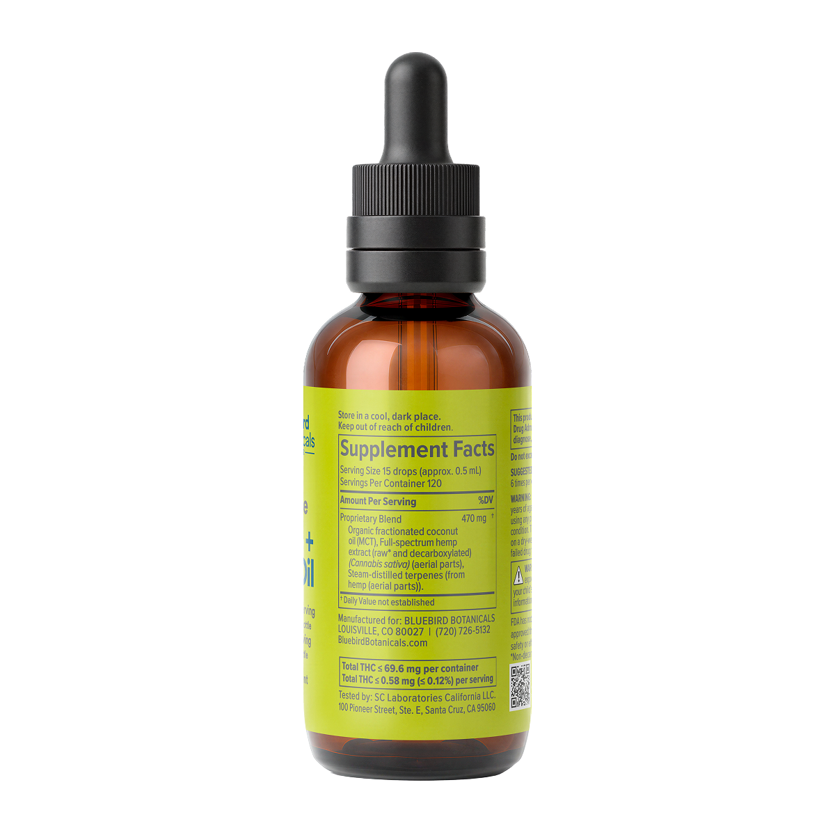 Complete CBDA + CBD Oil | 10 mg & 25 mg Tinctures