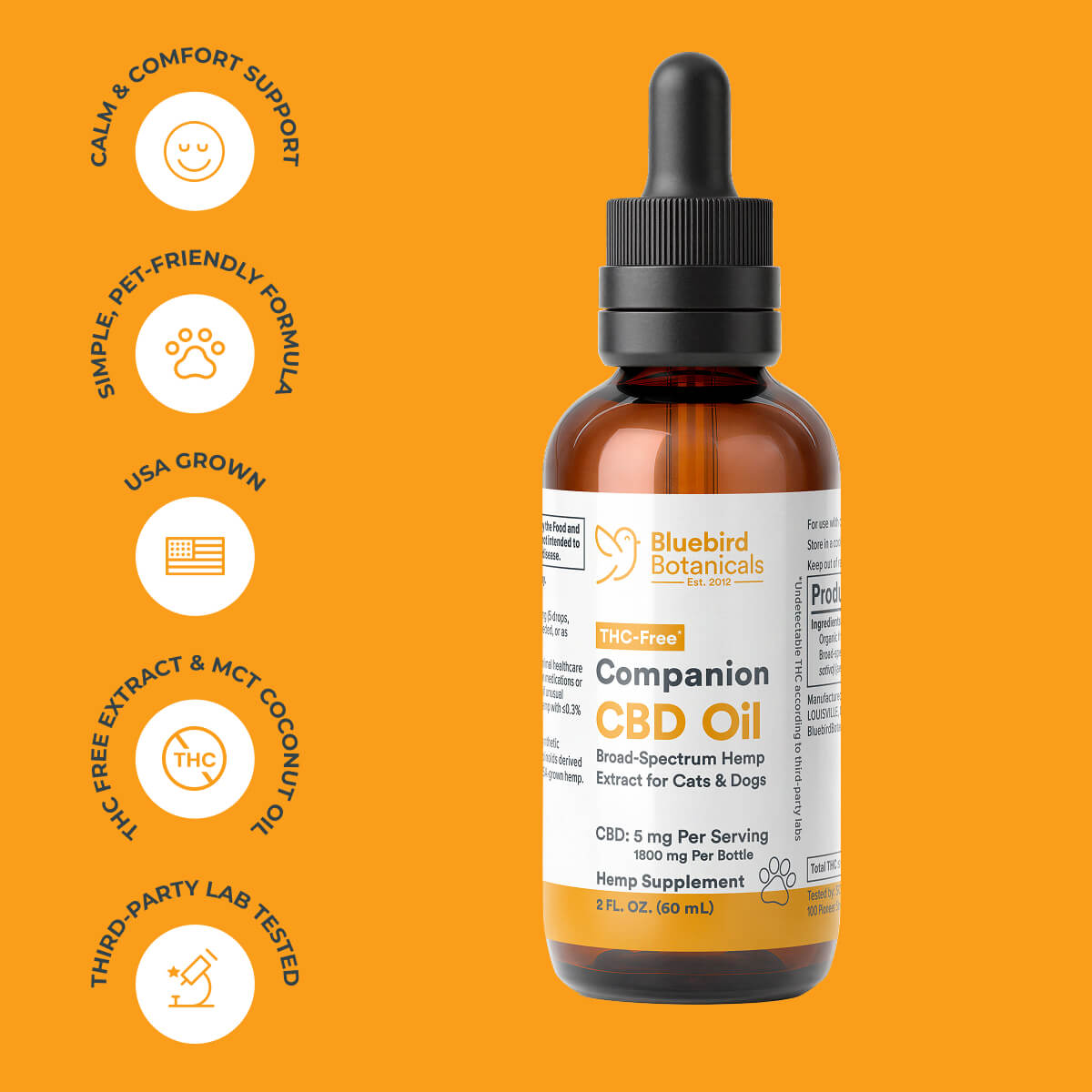 CBD Oil for Pets Bluebird Botanicals facts