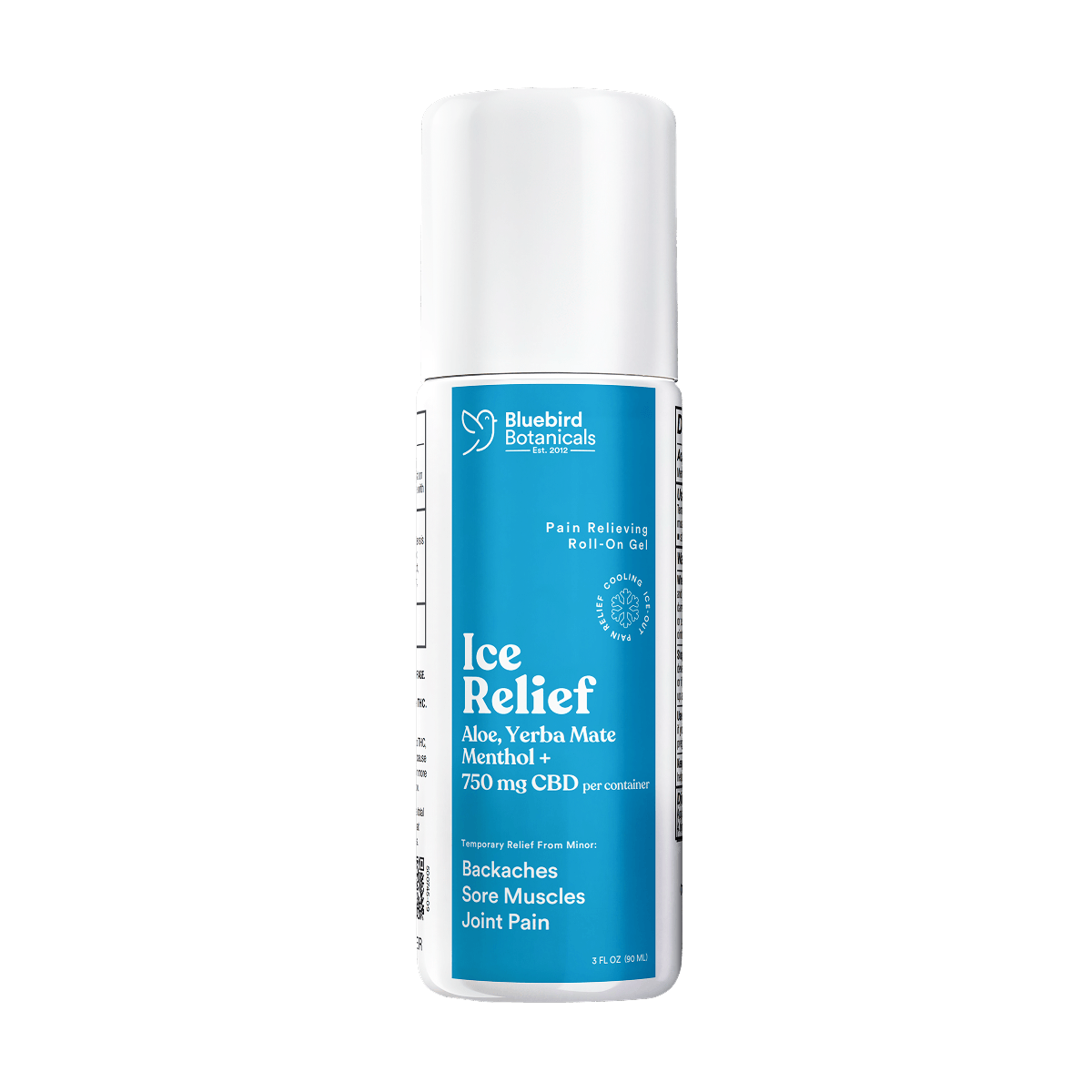 Ice Relief Roll-On – Broad Spectrum CBD Cooling Topical