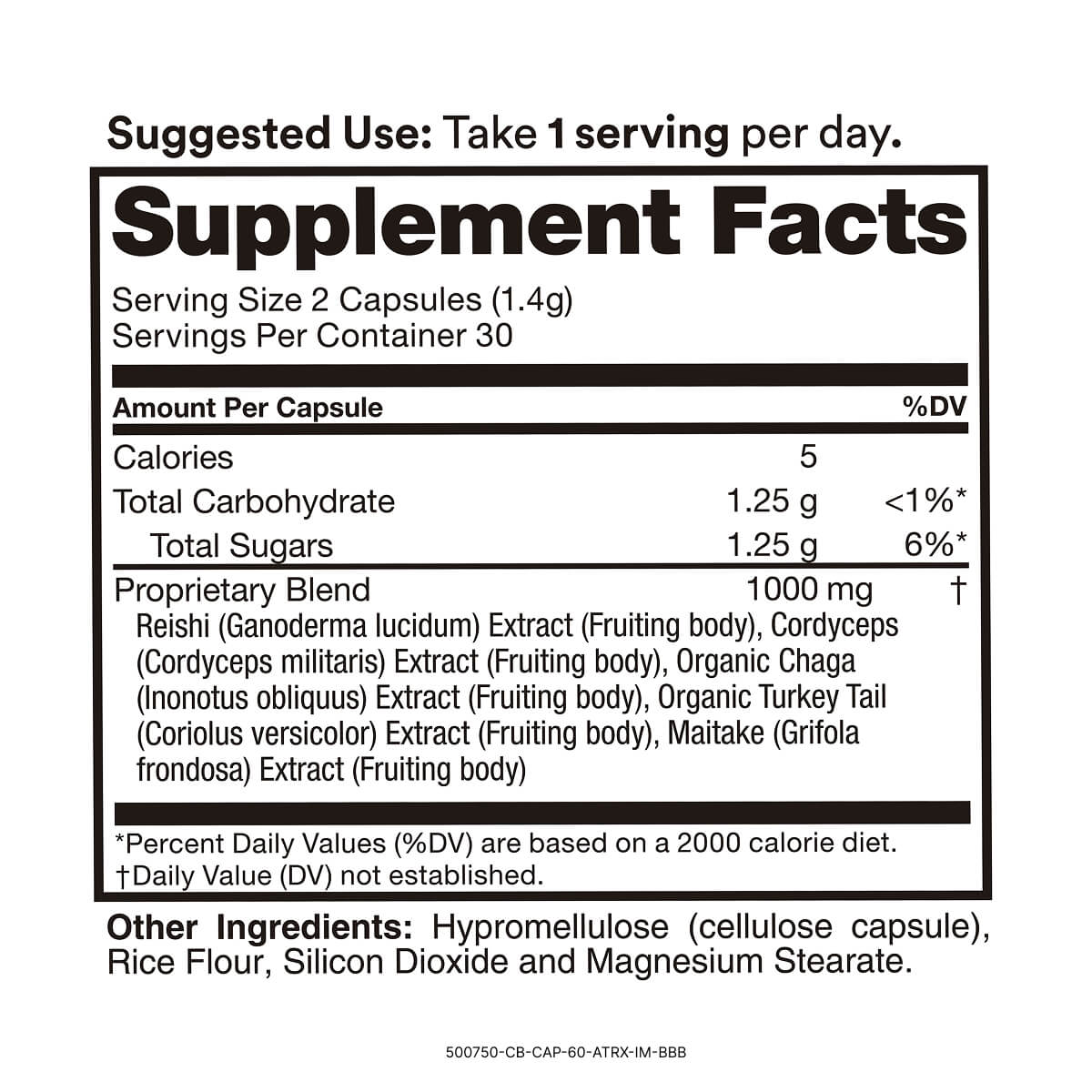 Mushroom Everyday Immune Capsules