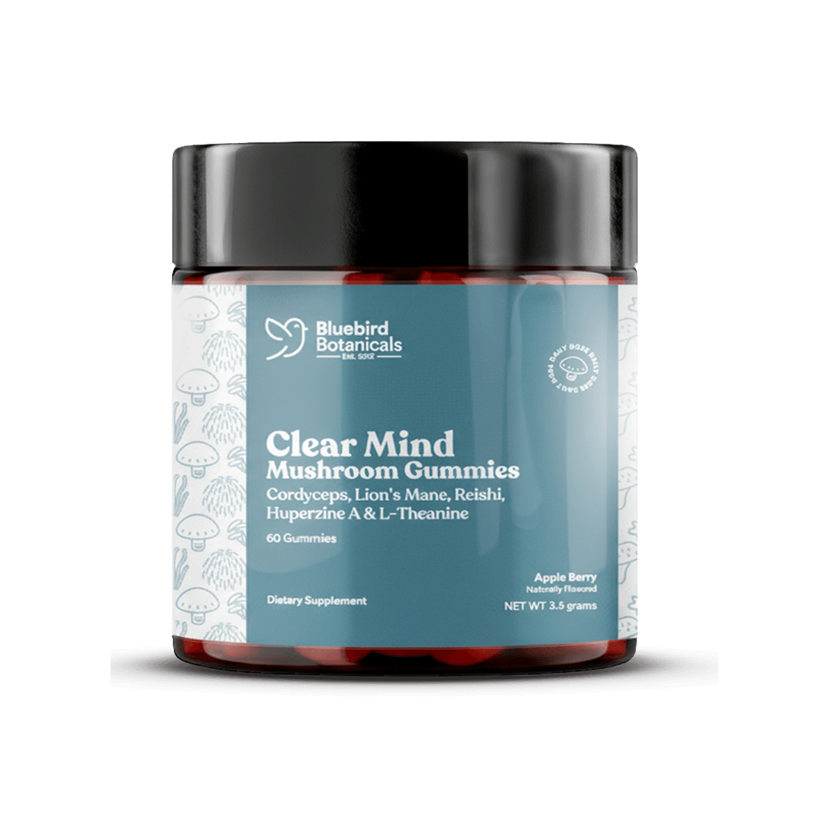 Clear Mind Mushroom Gummy | 60 Count