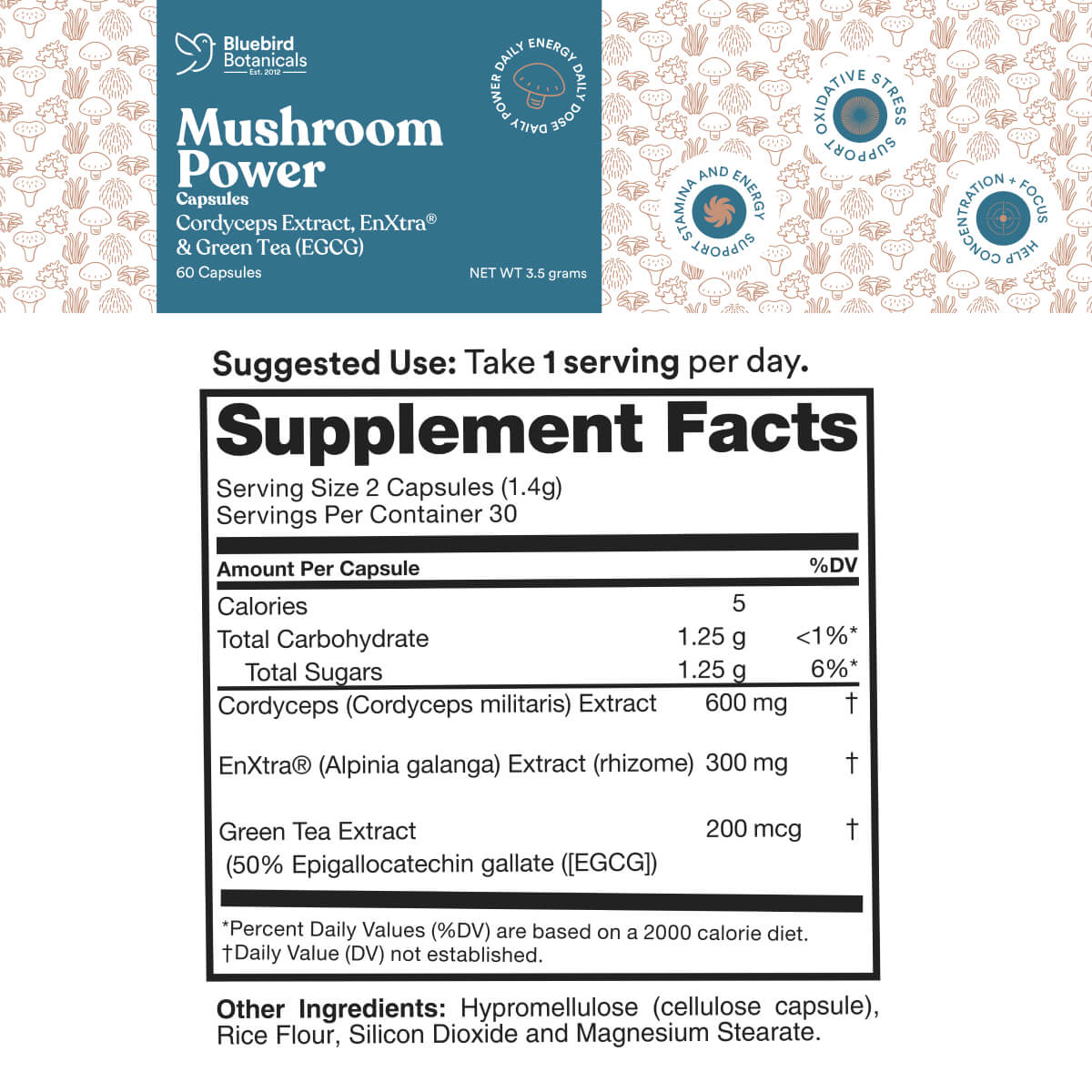 Mushroom Power Capsules