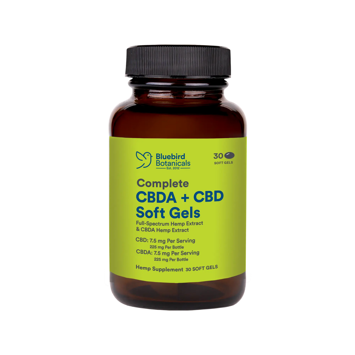 Complete CBDA + CBD Oil Soft Gels