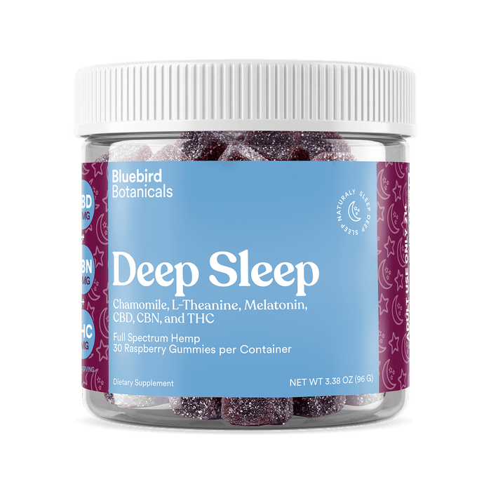 Deep Sleep Gummies | 50mg CBD + 20mg CBN + 3mg Delta-9 THC