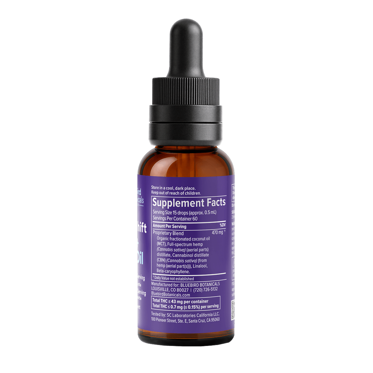 Downshift CBN + CBD Oil – Bluebird Botanicals Downshift CBN + CBD Oil – Bluebird Botanicals