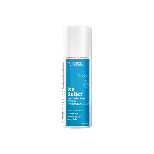 Ice Relief Roll-On – Broad Spectrum CBD Cooling Topical