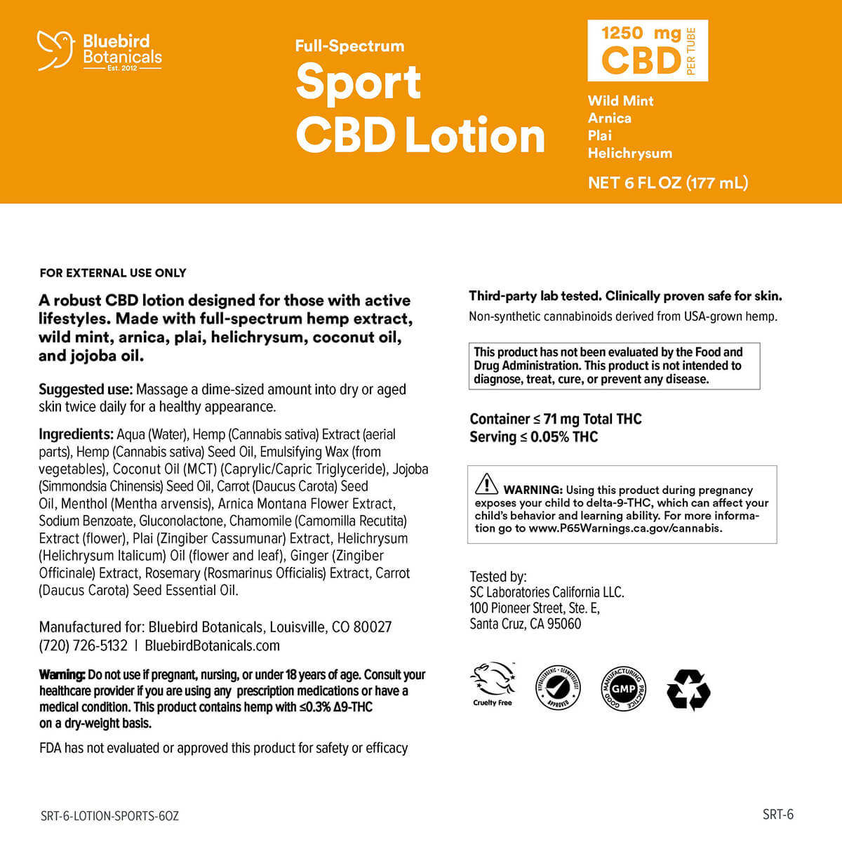 Sport CBD Lotion